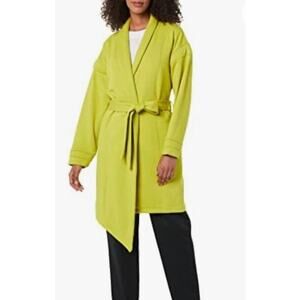 NWT TEREA Women's Alaina Vibrant Wrap French Terry Jacket‎ Sz: M Vibrant Spring